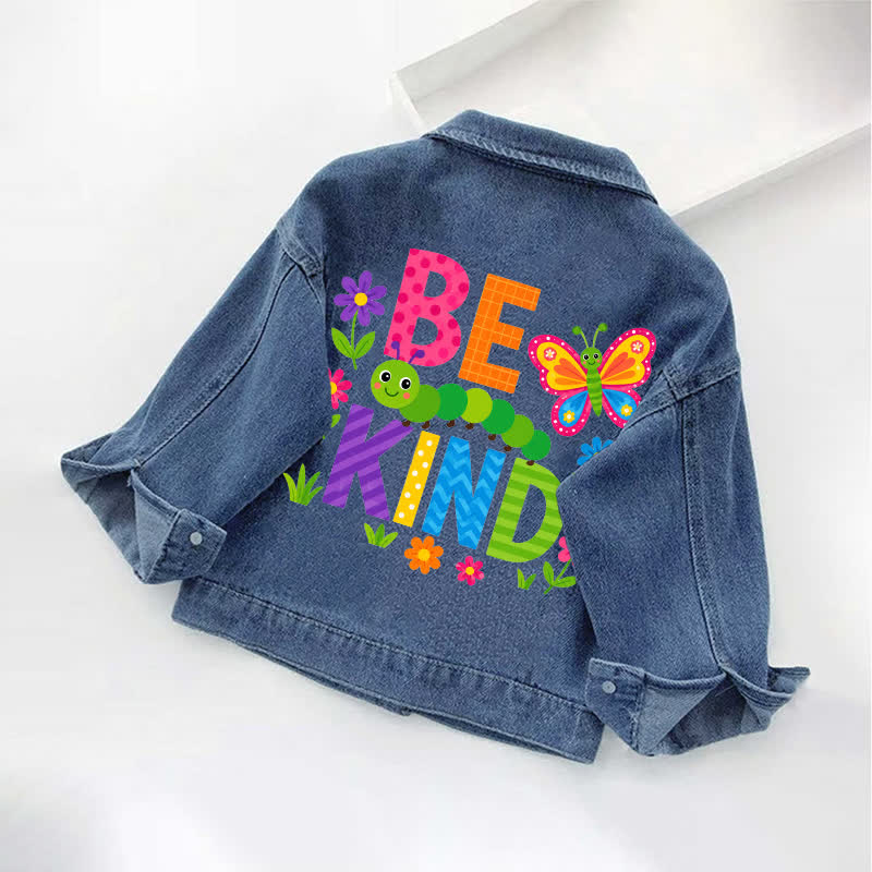 BE KIND Denim für Kind mit Insekt - image 2