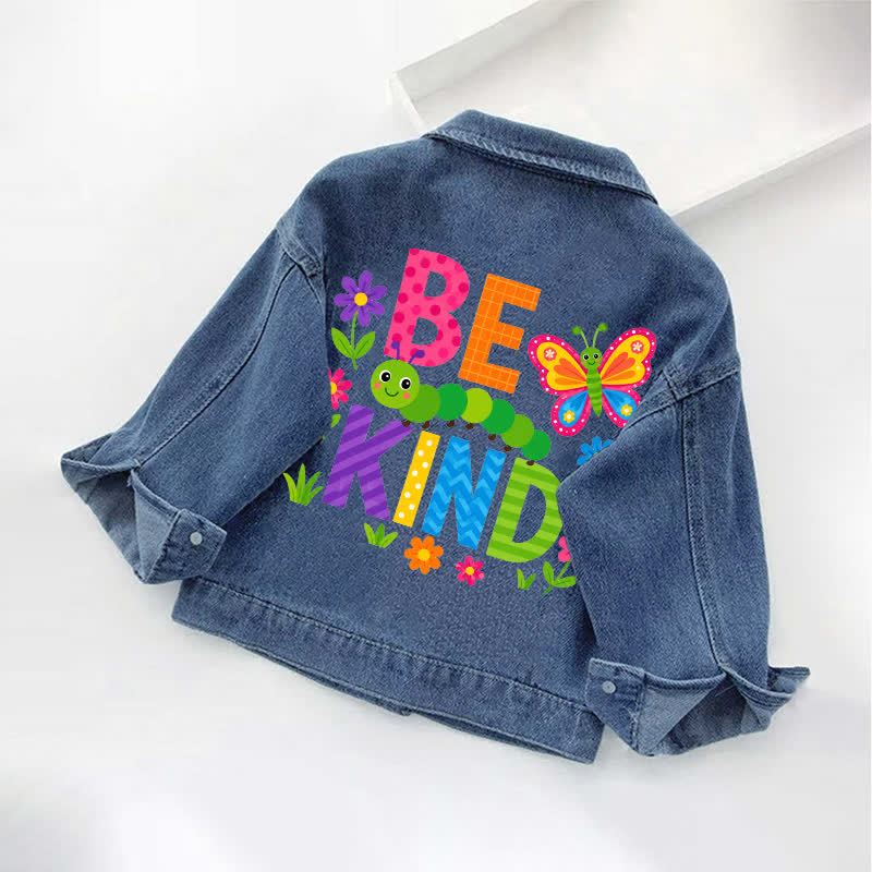 BE KIND Denim für Kind mit Insekt - image 2