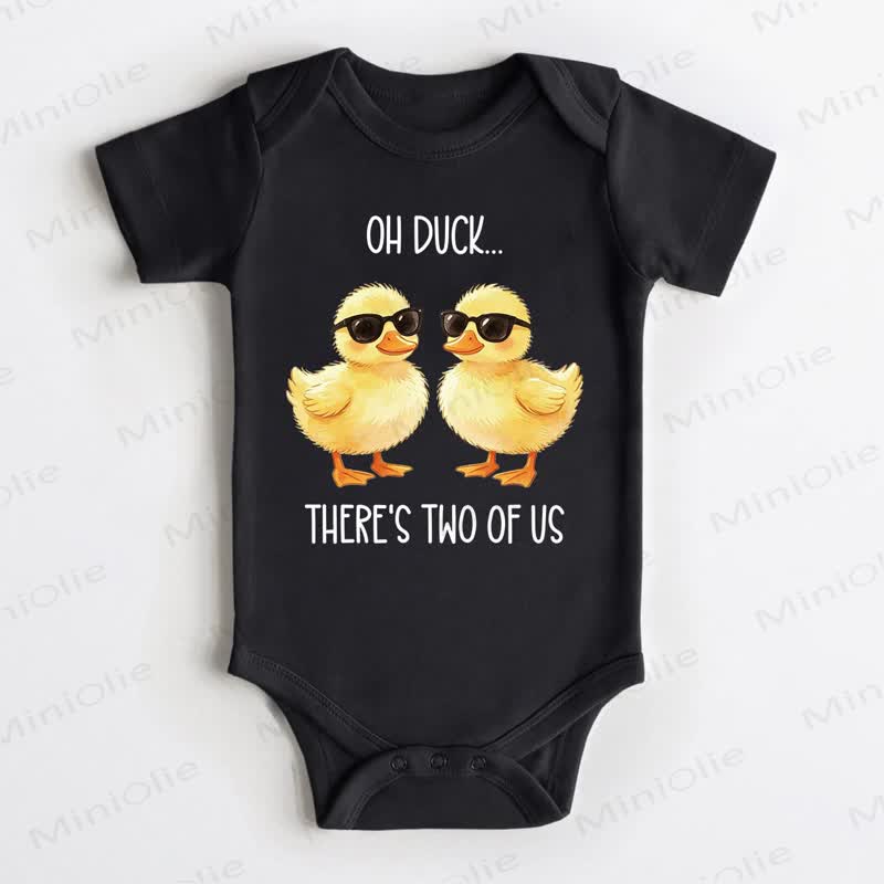 OH DUCK... THERE'S TWO OF US ! Schwarz Baby - Schwarz - 18-24M - image 1