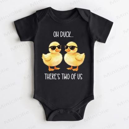 OH DUCK... THERE'S TWO OF US ! Schwarz Baby - Schwarz - 18-24M - image 1