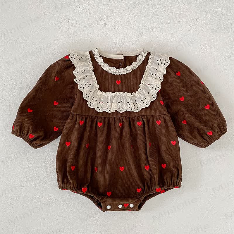 Kleid mit Herz für Kleinkind - Brauner Bodysuit - 18-24M - image 7