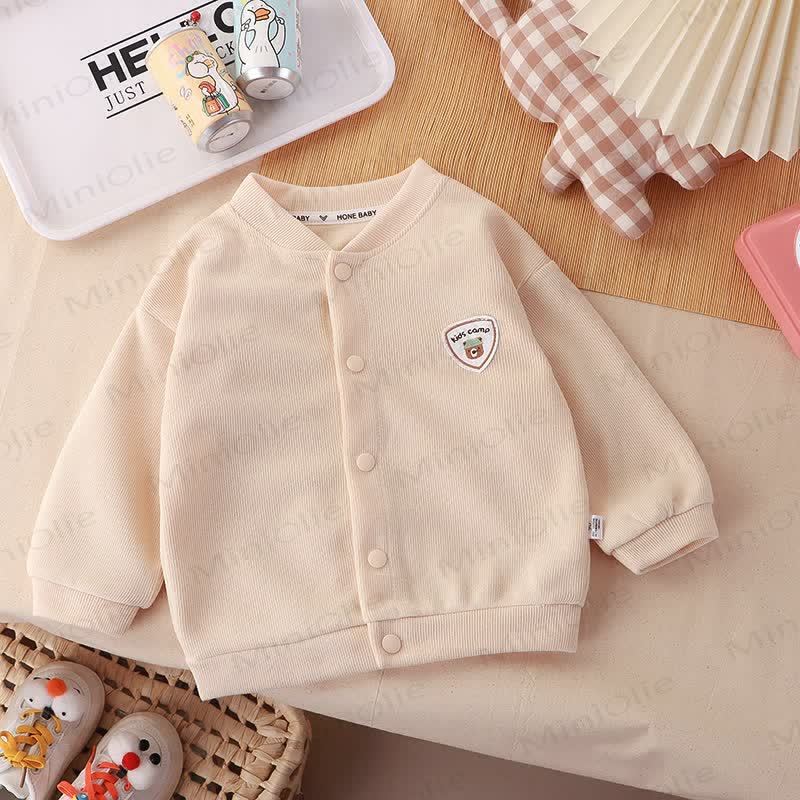 Oberbekleidung mit Strickjacke für Kleinkind - Beige - 6-7J - image 3