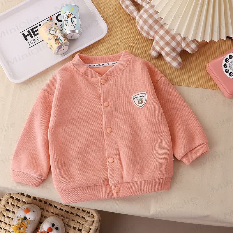 Oberbekleidung mit Strickjacke für Kleinkind - Rosa - 6-7J - image 4