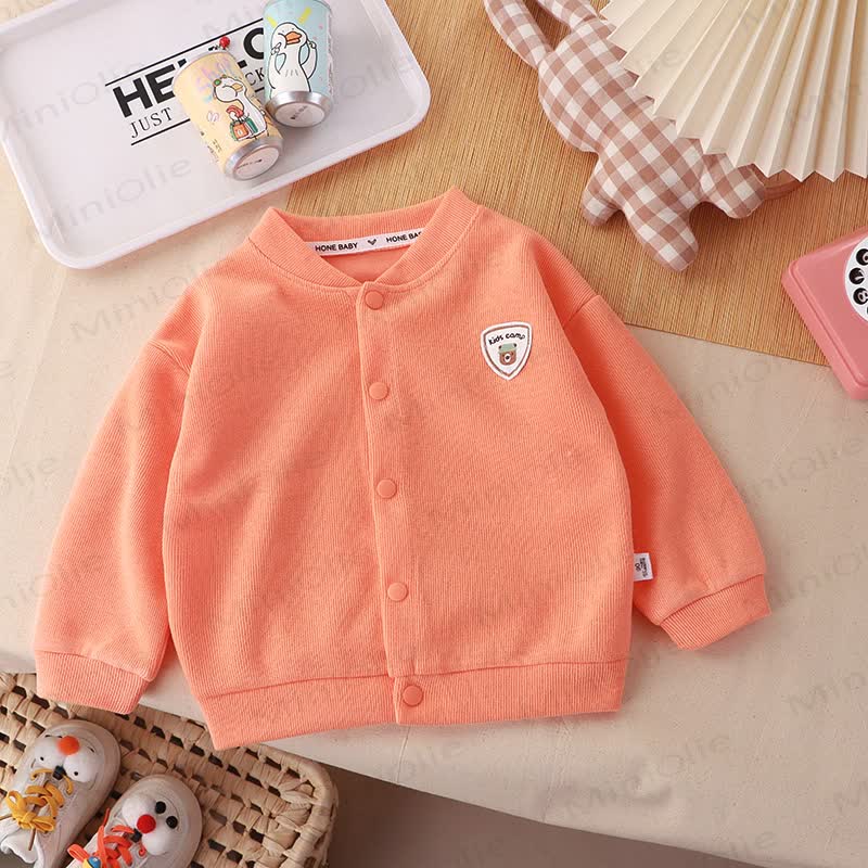 Oberbekleidung mit Strickjacke für Kleinkind - Orange - 6-7J - image 6