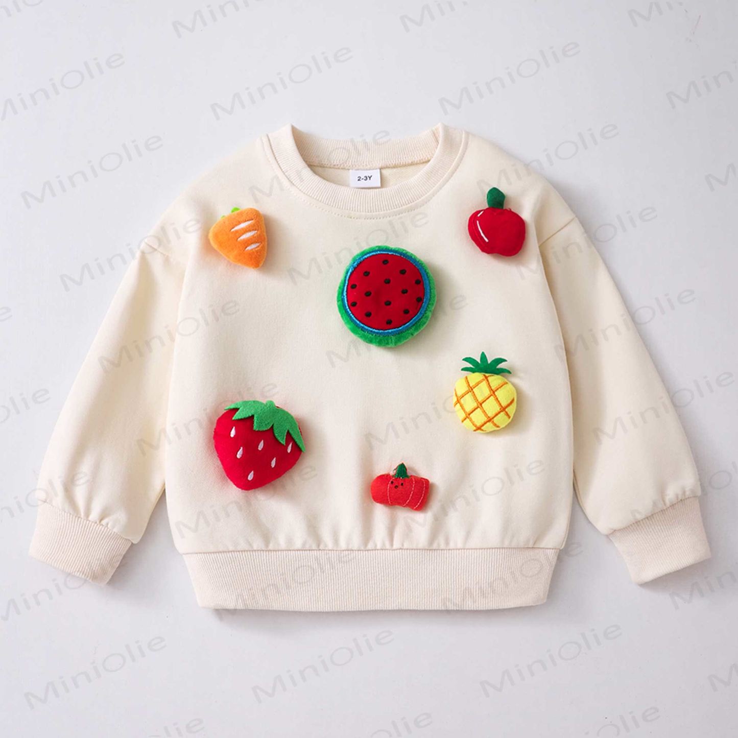 Kinder Sweatshirt mit austauschbaren Aufnähern zum Selbermachen - image 4