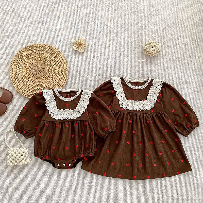 Kleid mit Herz für Kleinkind - image 1