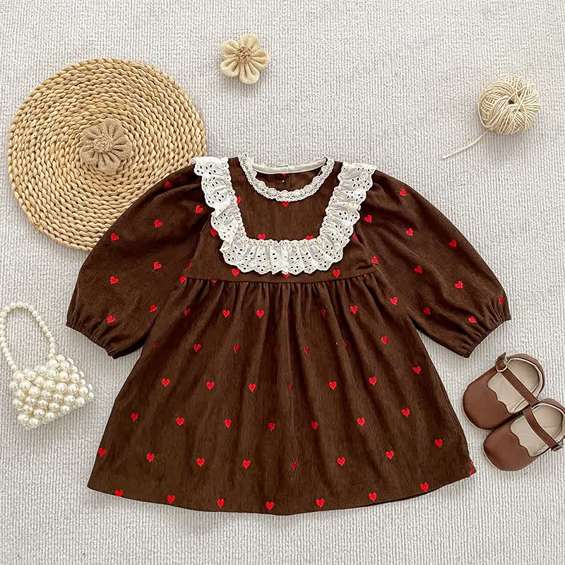 Kleid mit Herz für Kleinkind - image 5