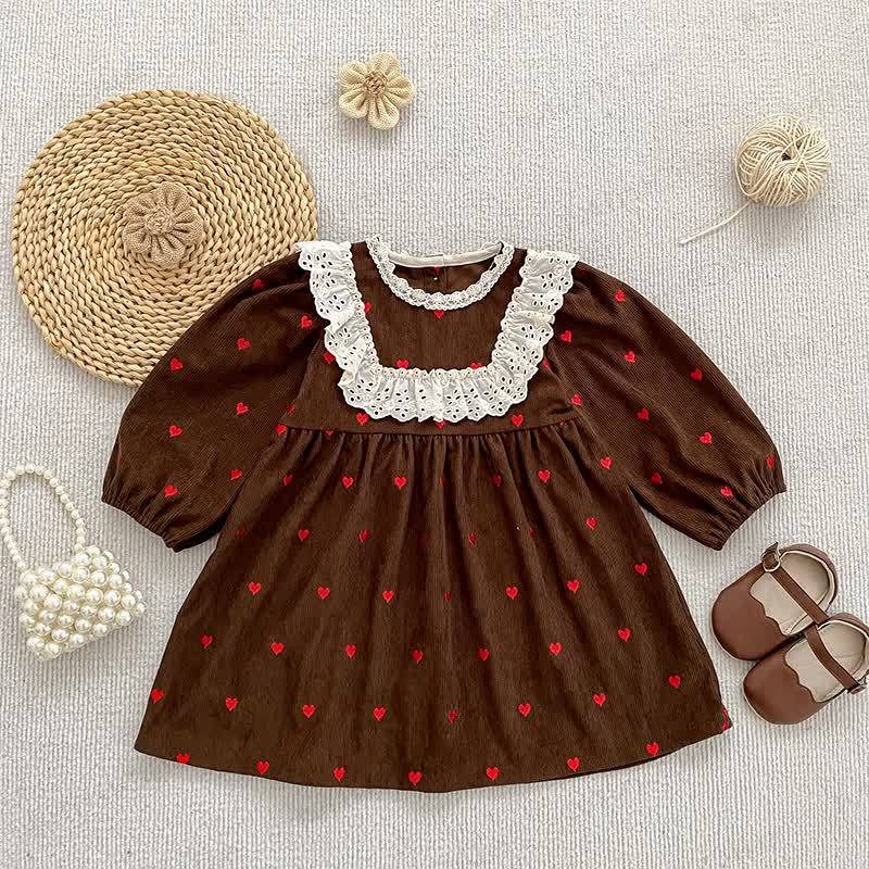 Kleid mit Herz für Kleinkind - image 5