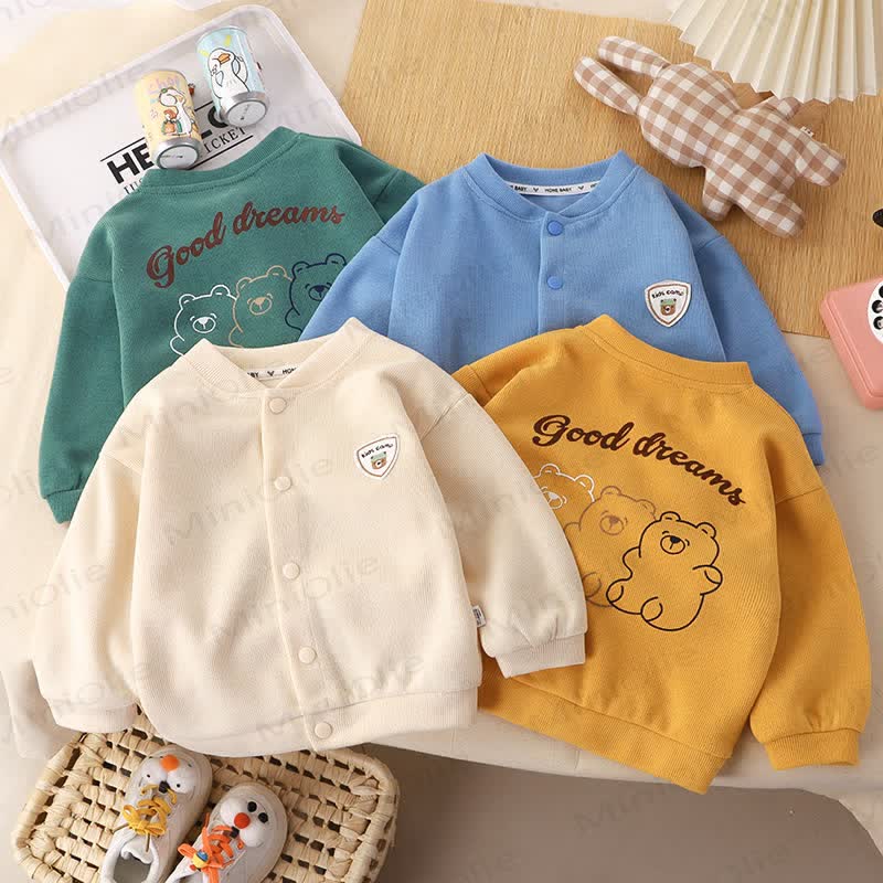 Oberbekleidung mit Strickjacke für Kleinkind - image 1