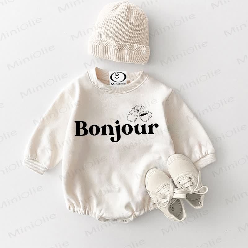 BONJOUR Baby Bodysuit, weiß - Weiß - 18-24M - image 1