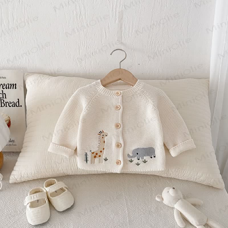 Baby Kleinkind Tier Strickjacke​​ - image 3