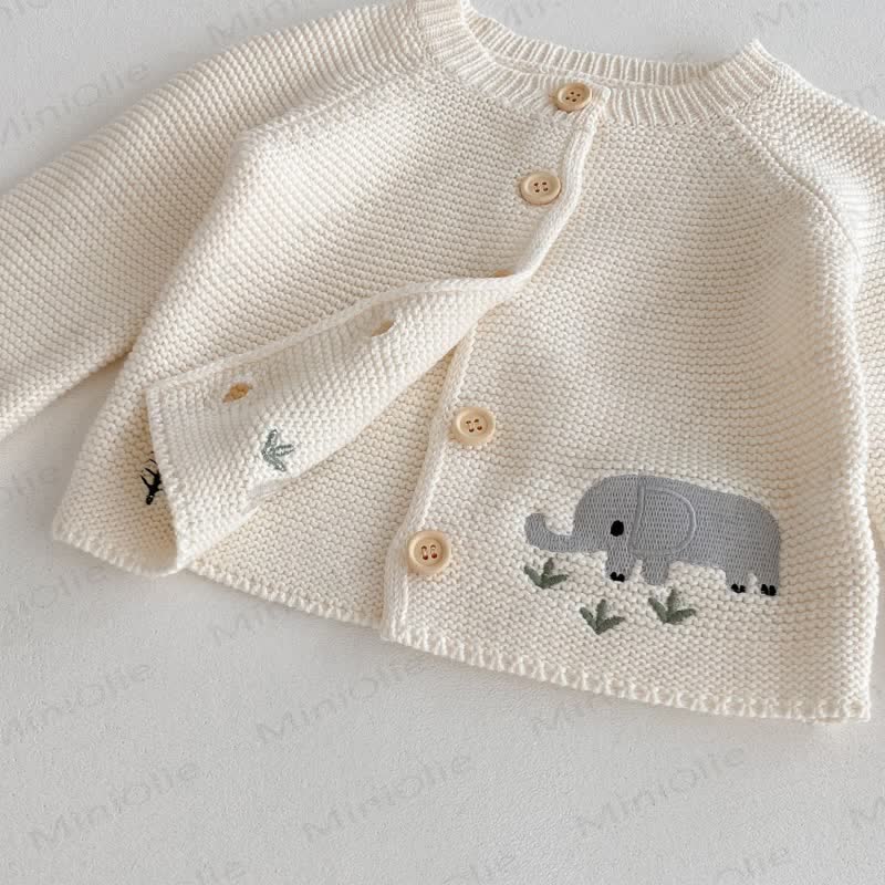 Baby Kleinkind Tier Strickjacke​​ - image 10