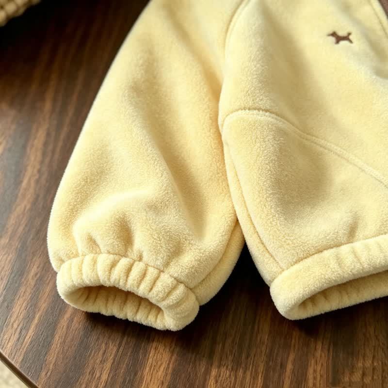 2-teiliges Set aus Vlies und Hose mit Gestickt Welpenmotiv für Kleinkind - image 7