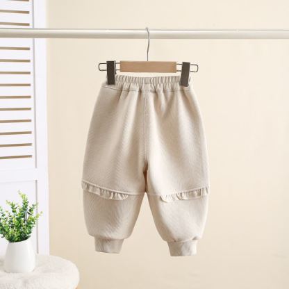 Vlies Jogginghose mit Blume für Kleinkind - image 6