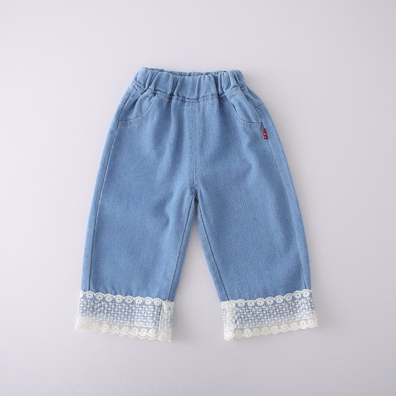 3-teiliges Set aus Tweed- Strickjacke und Denim für Baby und Babys (Mädchen) - image 12