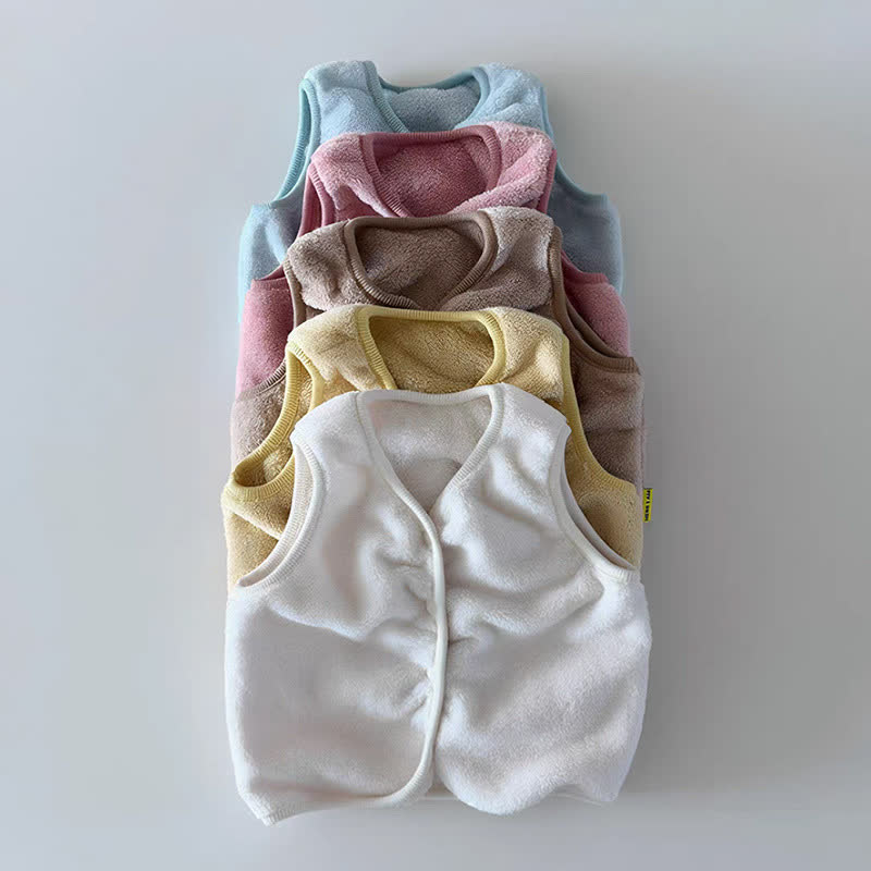 Baby Vlies mit Druckknöpfen vorne - image 7