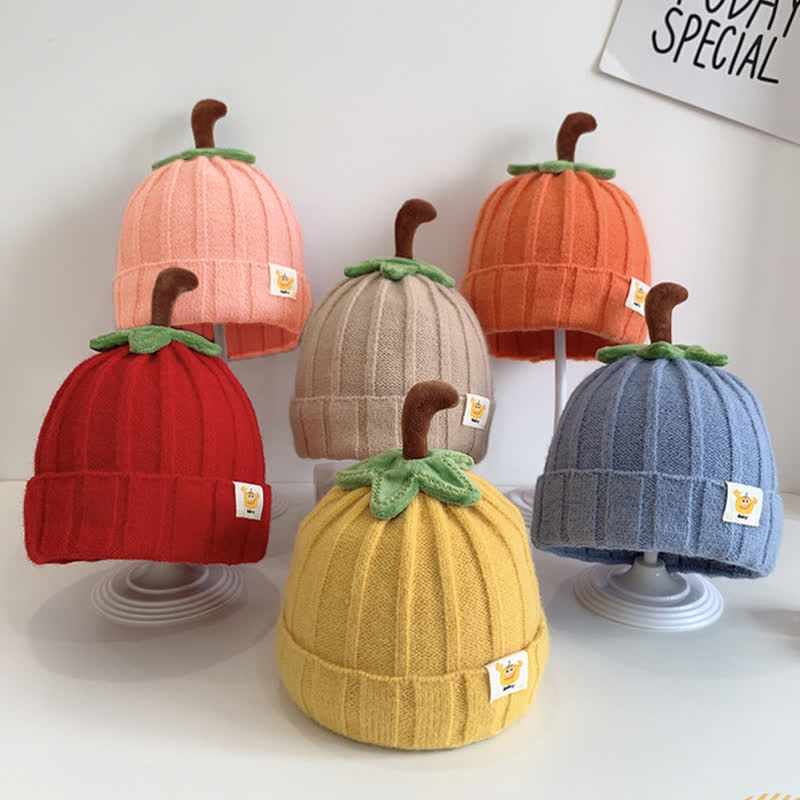 Baby Pumpkin Hübsche Gestrickte Mütze - image 1