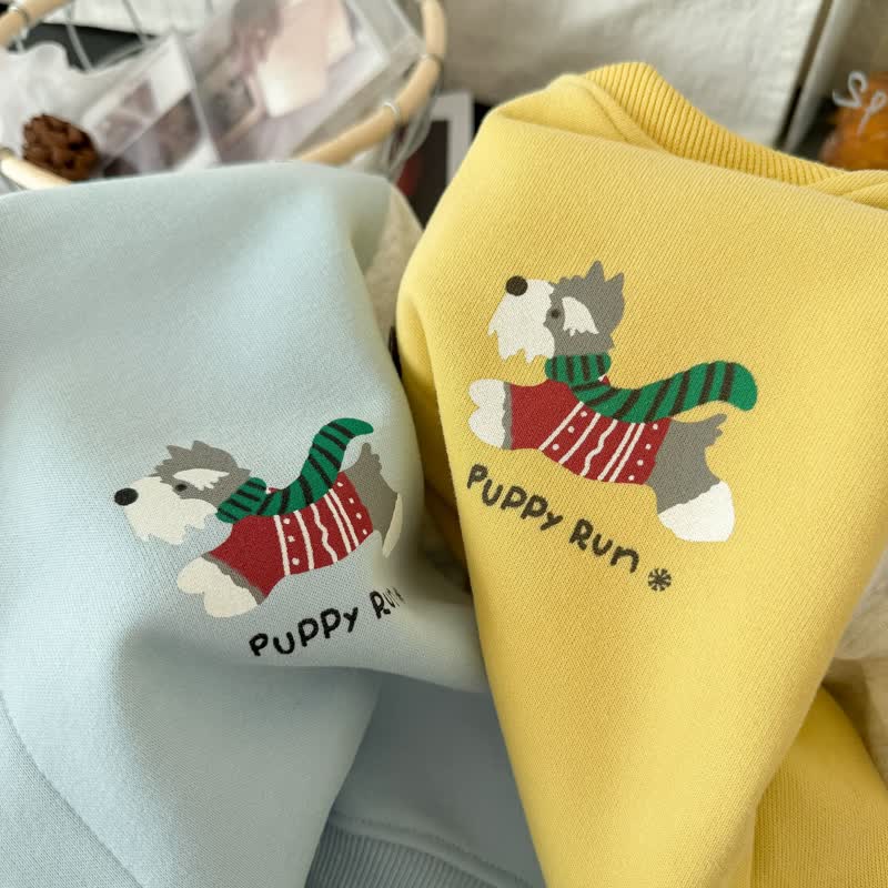 PUPPY RUN Kleinkind Jacke mit Farbblock-Druckknöpfen vorne - image 7