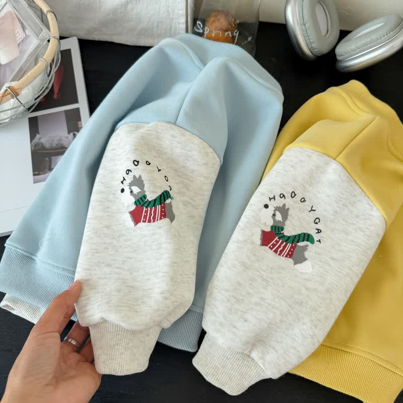PUPPY RUN Kleinkind Jacke mit Farbblock-Druckknöpfen vorne - image 8