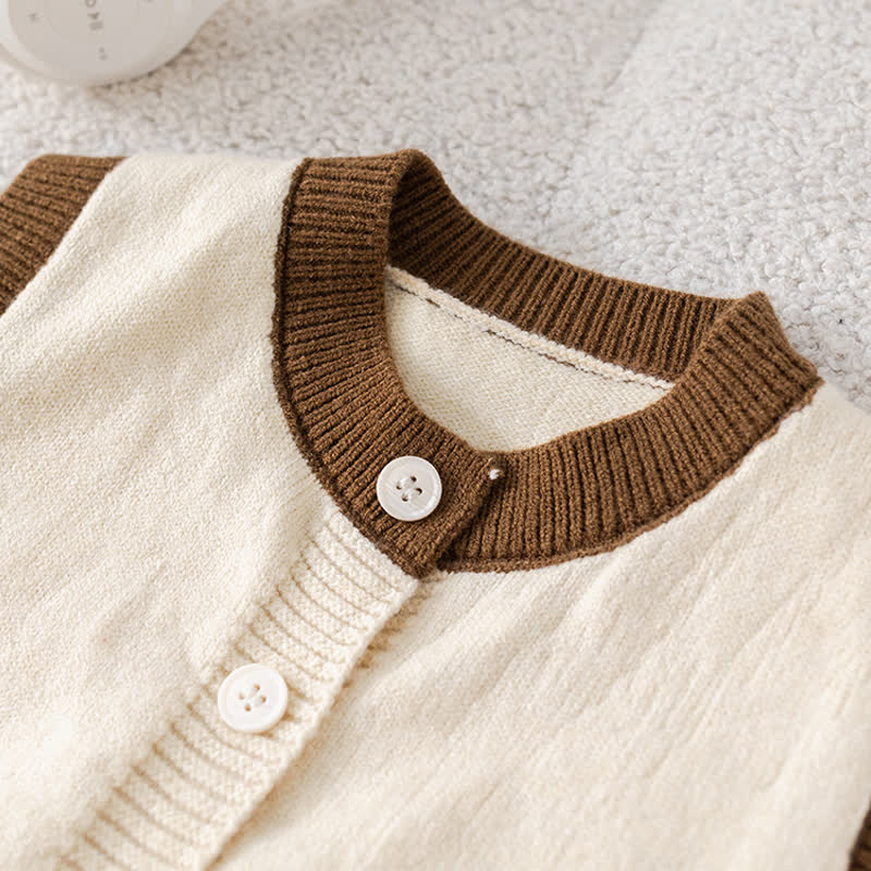 COOKIE Baby Kleinkind Bär Plaid Set -teiliges Stricken - image 9