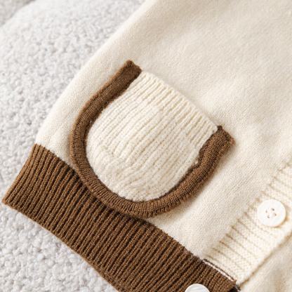 COOKIE Baby Kleinkind Bär Plaid Set -teiliges Stricken - image 11