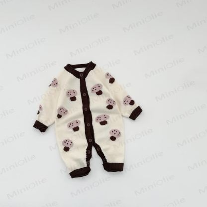 Baby Tier mit grauem Strampler - Pilz - 2-3J - image 7