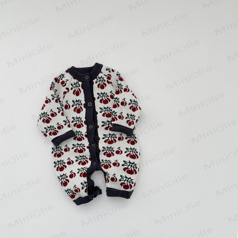 Baby Tier mit grauem Strampler - Kirsche - 2-3J - image 8