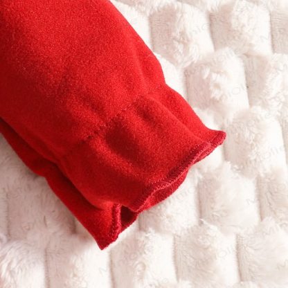 Roter Baby - Strampler mit Schleife , passend zum Stirnband - image 5
