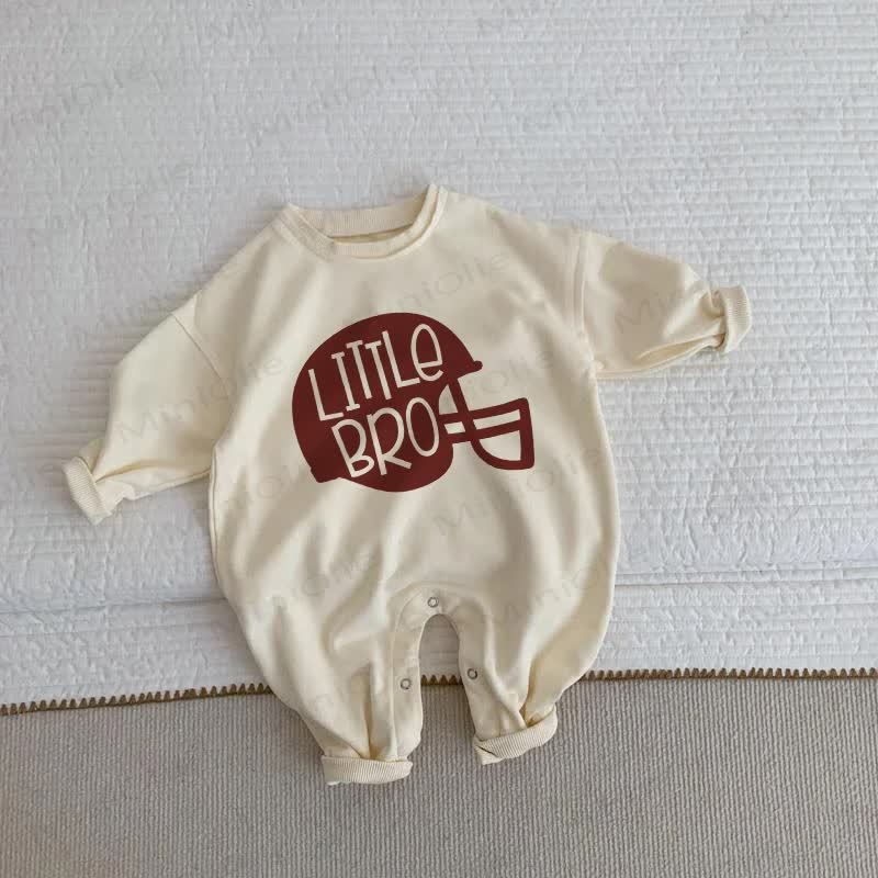 LITTLE BRO Baby Kleinkind Beige Strampler - Beige - 2-3J - image 1