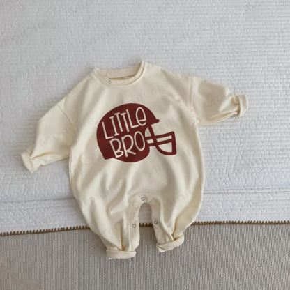LITTLE BRO Baby Kleinkind Beige Strampler - Beige - 2-3J - image 1