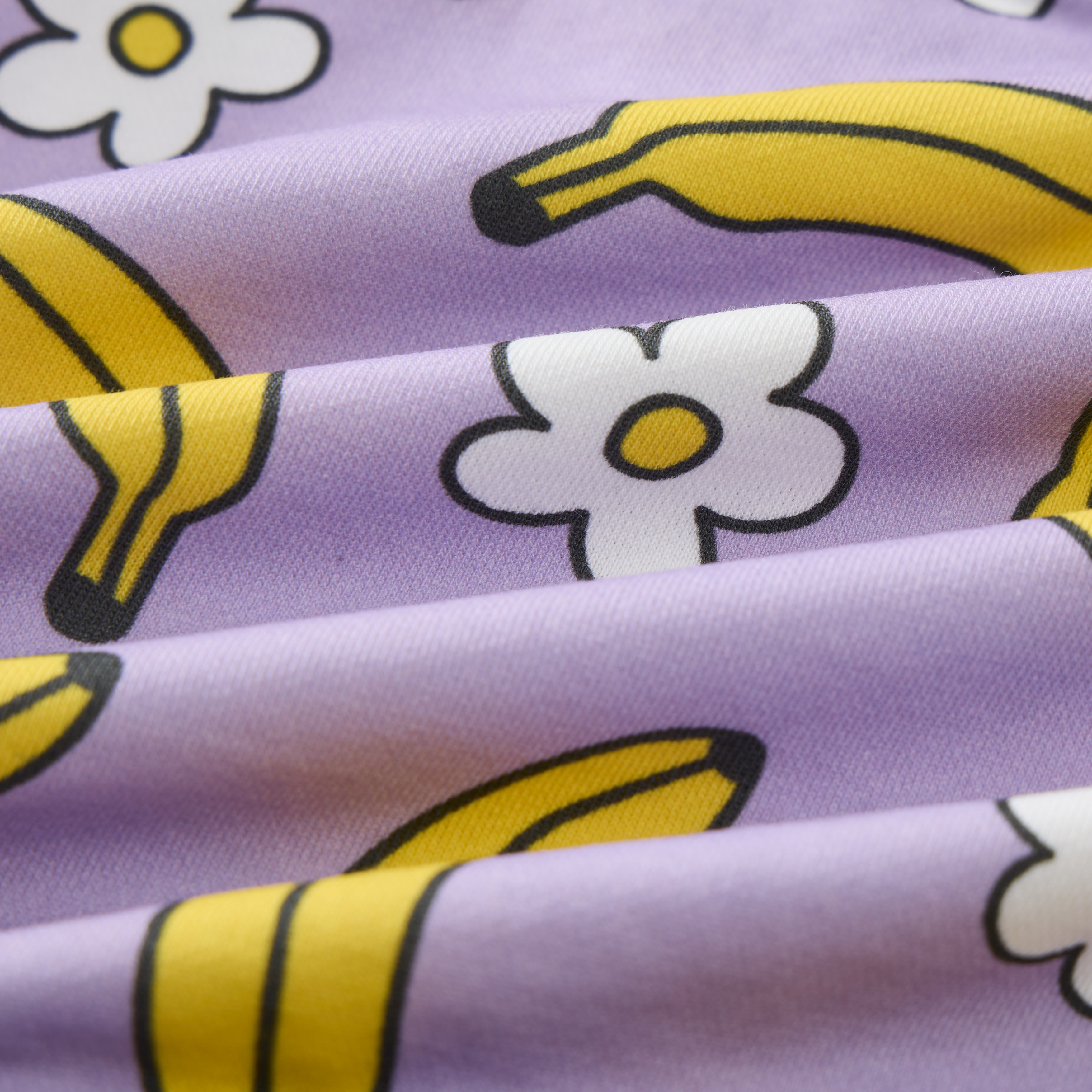 2-teiliges Set mit lila Bananen- und Blume für Baby - image 7