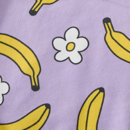 2-teiliges Set mit lila Bananen- und Blume für Baby - image 8