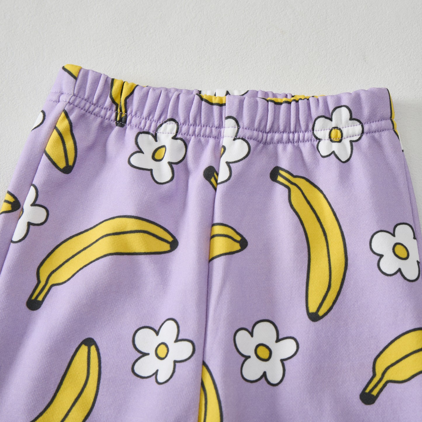 2-teiliges Set mit lila Bananen- und Blume für Baby - image 5