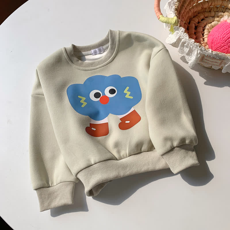 Kleinkind Sweatshirt mit Tier , lockere Passform, Rundhalsausschnitt - Grün - 10-11J - image 2