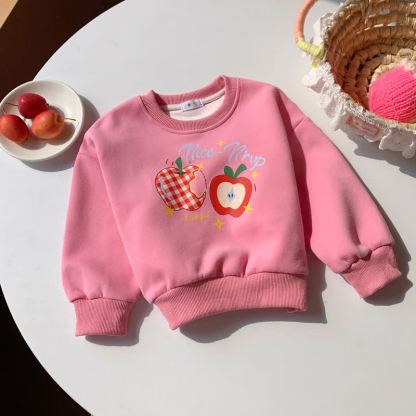 Kleinkind Sweatshirt mit Tier , lockere Passform, Rundhalsausschnitt - Fuchsie - 10-11J - image 5