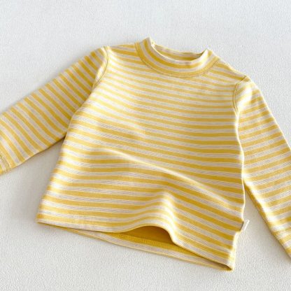 Baby Kleinkind -Loungewear- Set, 2-teilig: Streifen Spitze und Hose - image 6