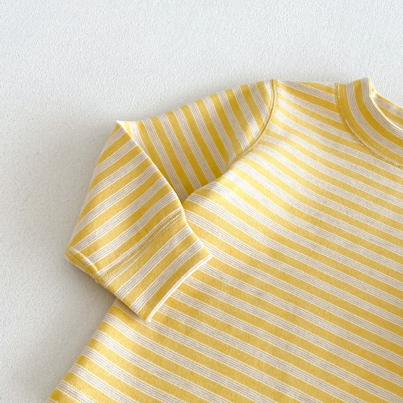 Baby Kleinkind -Loungewear- Set, 2-teilig: Streifen Spitze und Hose - image 9