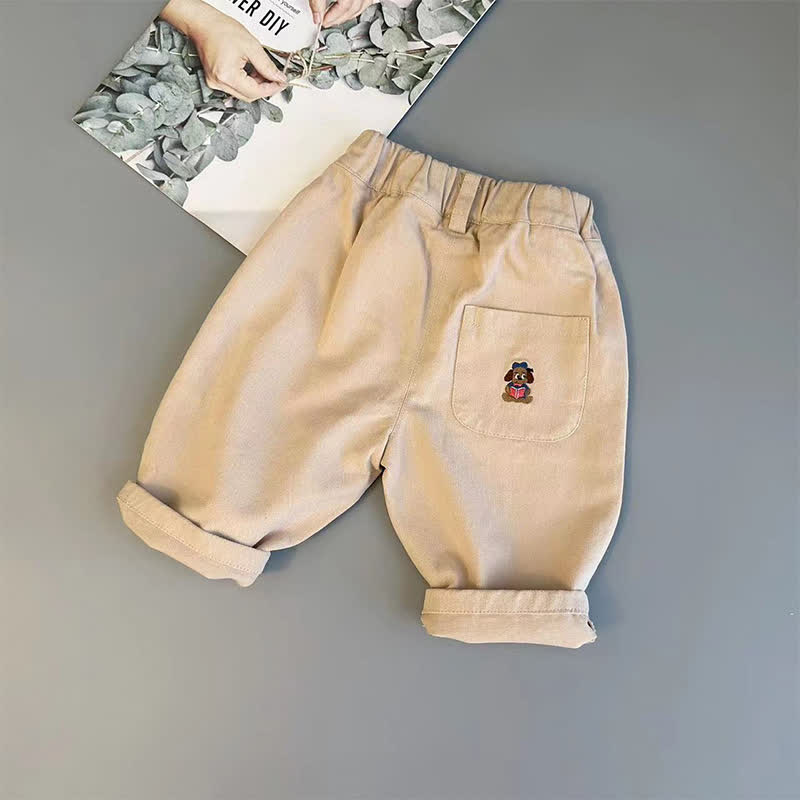 EVERYTHING GREAT WAS ONCE A DREAM: Denim für Baby und Kleinkind oder Beige Hose - Beige - 6-7J - image 4