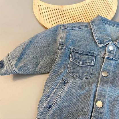 EVERYTHING GREAT WAS ONCE A DREAM: Denim für Baby und Kleinkind oder Beige Hose - image 6