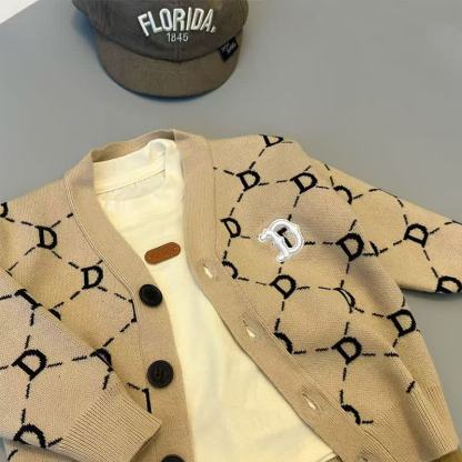 Lässige Strickjacke oder Hose mit Muster für Baby und Kleinkind - image 7