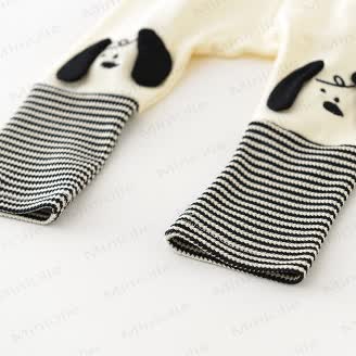 Gamaschen mit Baby Welpen-Patch und Streifen - image 3