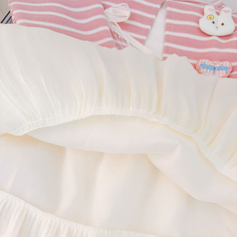 Baby Kleinkind Kleid Hase Stricken Tüll - image 9