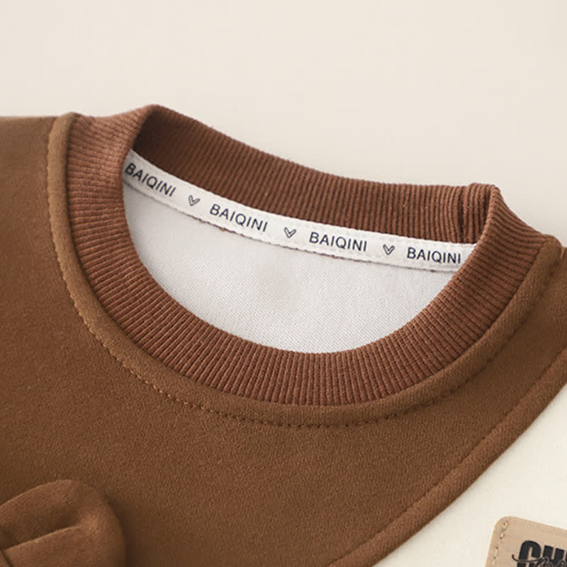 2-teiliges Set aus Sweatshirt und Jogginghose mit Bär für Baby ( Kleinkind ) - image 5