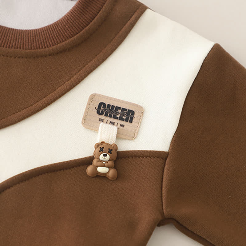 2-teiliges Set aus Sweatshirt und Jogginghose mit Bär für Baby ( Kleinkind ) - image 7