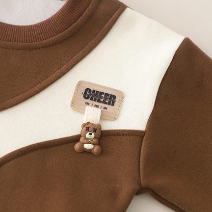 2-teiliges Set aus Sweatshirt und Jogginghose mit Bär für Baby ( Kleinkind ) - image 7