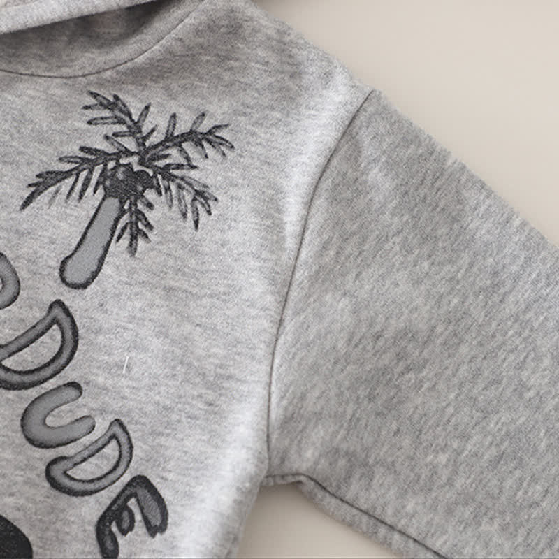 3-teiliges Set für Baby : Cartoon-Hoodie und Denim für Jungen - image 11