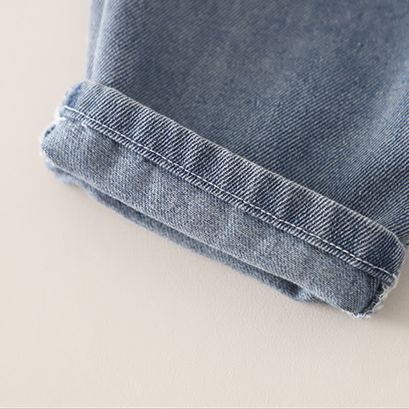 3-teiliges Set für Baby : Cartoon-Hoodie und Denim für Jungen - image 17