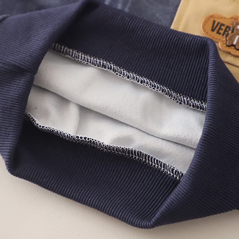 2-teiliges Set aus Vintage-Pullover mit Kragen und Jeans für Kleinkind und Baby - image 10