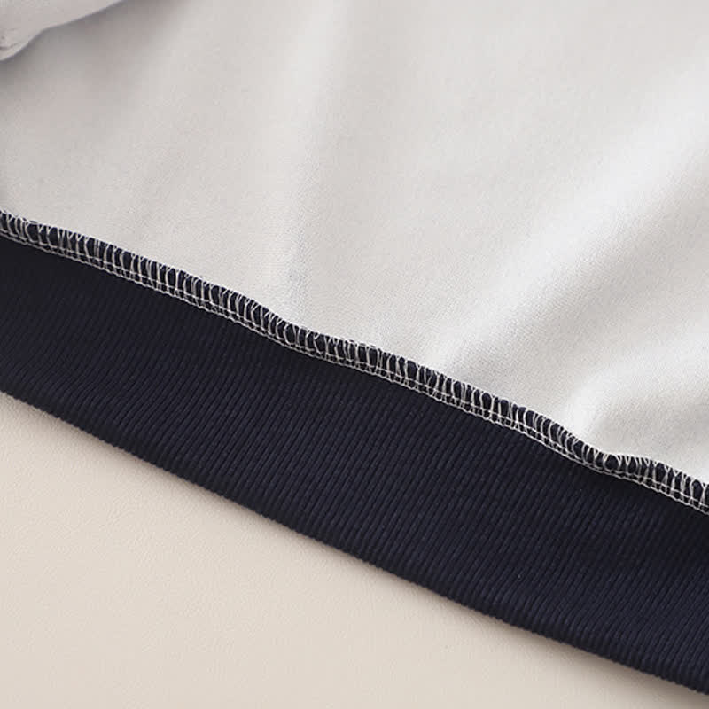 2-teiliges Set aus Baby Bär Jacke mit Bärenaufnäher und Jogginghose - image 9