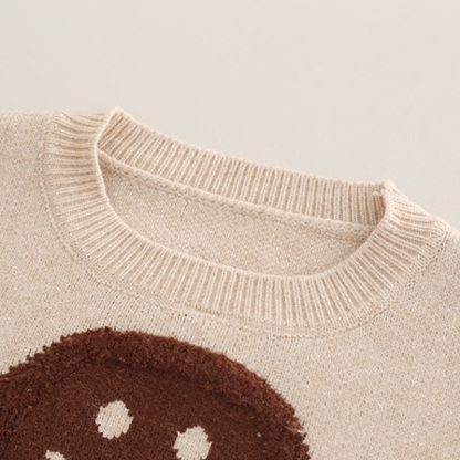 SMILE Kleinkind Baby Jungen Stricken und Jogginghose, 3-teiliges Set mit Smiley Gesicht - image 5